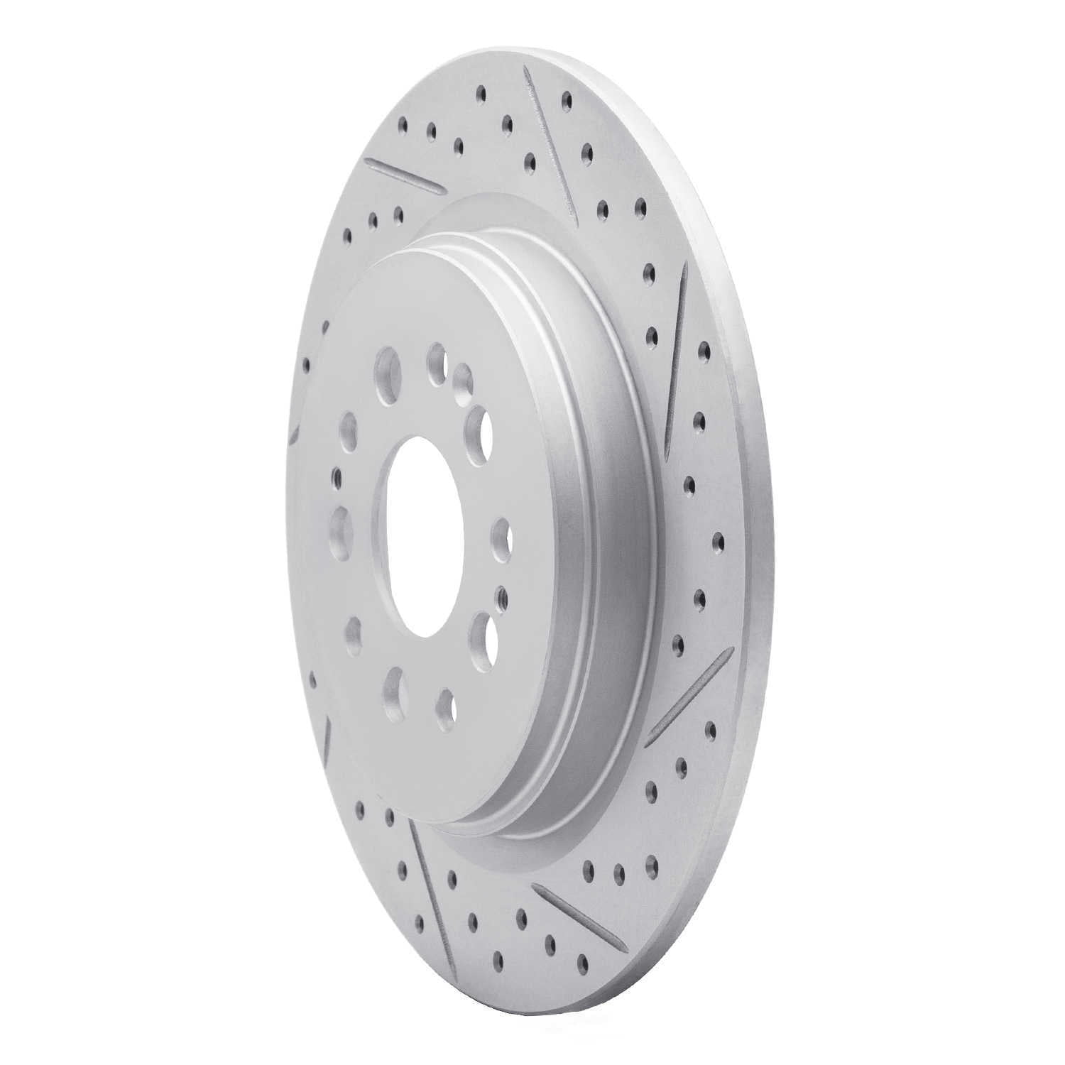 Dynamic Friction Company 830-59070R DFC Geoperformance Rotor - Drilled and Slotted