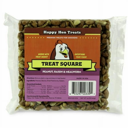 UPC: 0855297003391 | Happy Hen Treats 225525 7.5 oz Square-Mealworm & Peanut