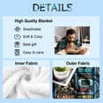 thumbnail image 6 of Music Blanket for Men Women Music Throw Blanket Music Studio Decor Music Lover Gifts for Kids Adults 50"X 40", 6 of 6