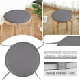 thumbnail image 2 of AUDeals Round Garden Chair Pads Seat Cushion Non Slip Summer Soft Thick Round Chair Pads Seat Cushion with Ties Cushion Dining Chair for Indoor/Outdoor Patio Home Dining Room Diameter: 38cm/15inch, 2 of 5