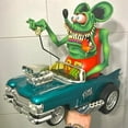 thumbnail image 3 of Creative Halloween Driving Monster with Big Mouth Figurine, Fun & Spooky Statue Room Ornament, Desk & Room Halloween Decorations & Fall Decor, Perfect Halloween Gift for Home & Party Display, 3 of 9