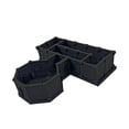 thumbnail image 3 of arctrm Miniature Terrain Maze Miniature Building Terrain Role Playing Game Layout Decor black, 3 of 10