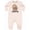 Natural Heather, variant on Inktastic My Lola Loves Me Baby Fleece Romper