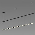 thumbnail image 4 of Sonneman S1U36K-MC06XXA2-RP13 Suspenders Led 2-Bar In-Line Linear Pendant - Black, 4 of 4