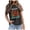 Blue, variant on Wsysadlol Women's Cowgirl Vintage T-Shirt Oversized Western Graphic Print Music Country Tees Casual Fashion Short Sleeve Tops