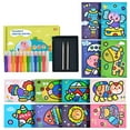thumbnail image 1 of TIELUTT Sand Painting Kit for Kids Complete Sand Painting Tool Arts And Crafts for Kids Ages 2-4 Kids Arts And Crafts Ages 4-8 Arts & Crafts Arts And Crafts for Kids 4-6 Kids Arts And Crafts Ages 4-8, 1 of 7