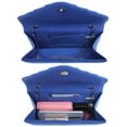 thumbnail image 3 of Dasein Women's Evening Bag Pleated Envelope Clutch Handbag Wedding Party Bridal Purse, 3 of 7
