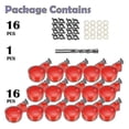 thumbnail image 3 of 16 Pack Automatic Chicken Waterer Cups Poultry Waterers Poultry Water Feeder Chicken Water Cups Wit, 3 of 5