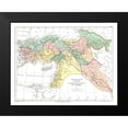 thumbnail image 2 of Cortambert 24x20 Black Modern Framed Museum Art Print Titled - Asia Turkey - Cortambert 1880, 2 of 5