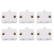 thumbnail image 2 of Interruptor Led de puerta de 6 uds para luz de armario, interruptores de lámpara eléctrica, blanco Afortunado Sencillez, 2 of 5