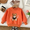 thumbnail image 4 of 12-24Months Toddler Girls Crewneck Sweatshirt Bear Applique, 4 of 9