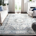 thumbnail image 3 of SAFAVIEH Evoke Teale Bordered Area Rug, Ivory/Grey, 10' x 14', 3 of 11