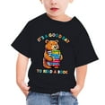 thumbnail image 2 of TopLLC Manches Courtes Col Rond Blouses & Chemises Chemises pour Enfants T-Shirt Graphique Manches Courtes Col Rond Crop Top pour 3-14 Ans Filles et Garçons T-Shirt Tee Blouse Fille, 2 of 4