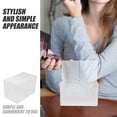 thumbnail image 2 of SHISUYAN 2 Pcs Étui de Rangement en Coton pour Maquillage Boîte de Rangement pour Cotons-Tiges pour Femmes (Blanc), 2 of 9