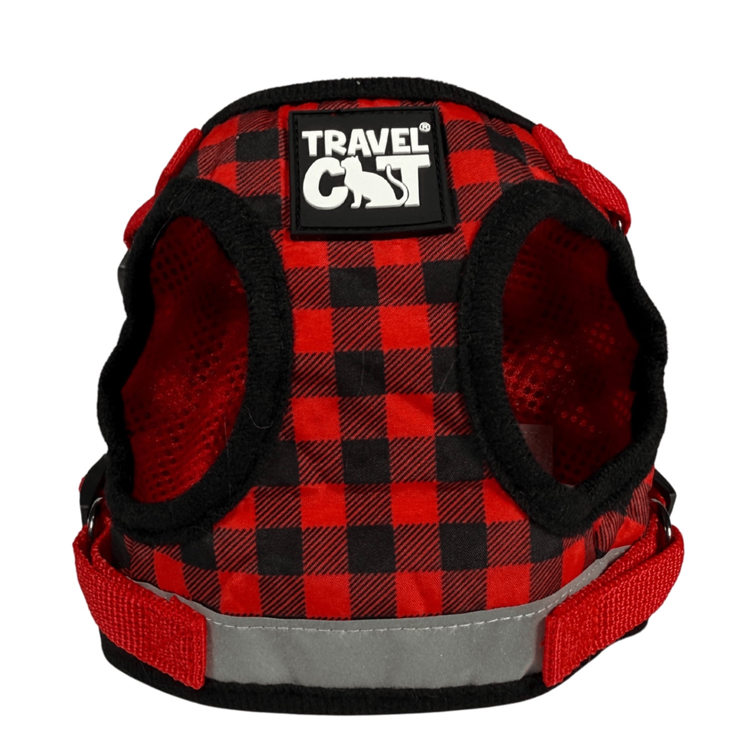 "The Pawsitively Plaid" Limited Edition Buffalo Plaid Cat Harness