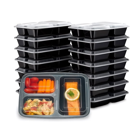 Contenedores para Alimentos Redlemon Reutilizables Bento Box (21 pz)