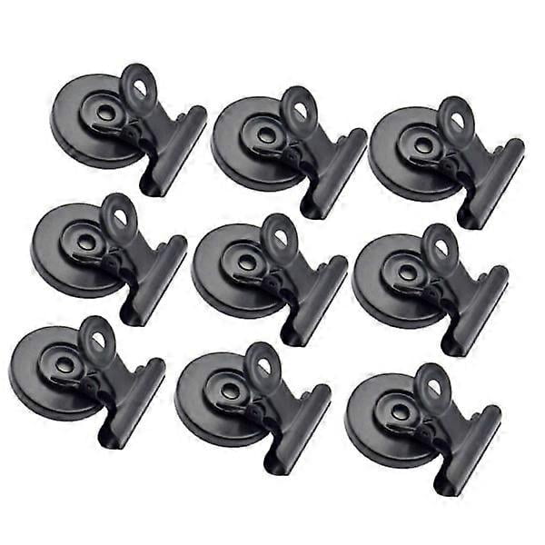 10 pcs Magnetic Clips, Metal Clips, Refrigerator Whiteboard Wall Magnetic Memo Clip, Magnetic Metal Clips