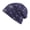 Dark Blue, variant on Men Women Cotton Beanie Hat Star Pattern Slouchy Ski Oversized Caps Baggy Warm Hats