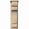 thumbnail image 2 of 7 1/2"W x 12"D x 28"H New Brighton Smooth Corbel w/Backplate, Douglas Fir, 2 of 9