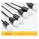 thumbnail image 4 of Luces LED decorativas para caminos, paisaje, columpio solar para patio (8 cabezales), 4 of 8