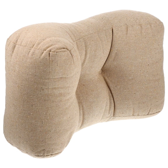 ibasenice Ergonomic Lumbar Support Pillow for Recliner Chair Cushion, Linen Fabric, Comfortable Home Use, 1 Set