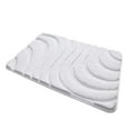 thumbnail image 1 of Alfombra de baño Soledad moderna antideslizante Lavable a máquina 40cmx60cm, 1 of 10