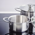 thumbnail image 4 of Brabantia Futura Recycled 4 Piece Cookware Set, Stainless Steel, 4 of 8