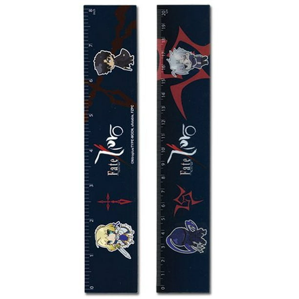 Stationery Fate Zero Group Lenticular Pack Of 5 Toys Anime Ruler Ge Walmart Com Walmart Com
