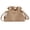 brown, variant on Ruched PU Bucket Bag for Women, Minimalist Lucky Bag Style, Drawstring & Magnetic Snap Double Closure, Large Capacity Soft Shoulder Crossbody Handheld Bag, Street Fashion Daily Carry Bag
