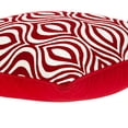 thumbnail image 4 of Parkland Collection PILA11016C Housse de Coussin de Transition Rouge & Blanc - 20 x 20 x 0,5 Po., 4 of 6