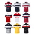 thumbnail image 3 of Playeras Casual De Manga Corta A Rayas De Moda Para Hombre, 3 of 4