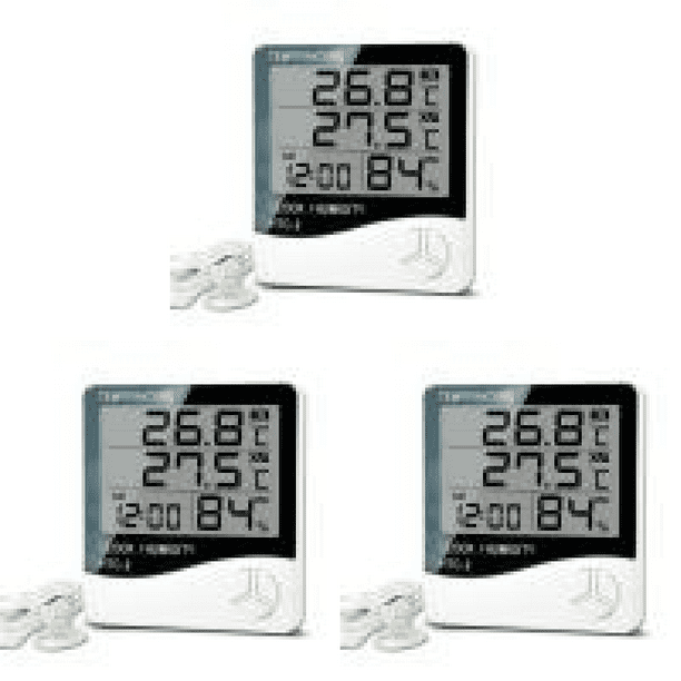 HTC-2 Termómetro digital Higrómetro Medidor electrónico humedad y temperatura