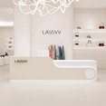 thumbnail image 1 of Counter Banco Reception Desk Cabinet Restaurant Information Supermarket Reception Desk Modern Advisory Escritorio Bar Furniture My Lux Decor Round, 1 of 7