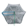thumbnail image 1 of Generic Portable Square Fishing Net Trap with 6 Holes, Lightweight Collapsible Fish and Shrimp Cage, Easy to Carry and Store, Durable Mesh Design for Efficient Fishing., 1 of 4