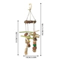 thumbnail image 3 of Natural Wooden Rabbit Chew Toy for Small Animal Teeth Care and Boredom Indoor Pet Enrichment Activity, 3 of 3