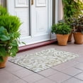 thumbnail image 6 of Addison Rugs Chantille Indoor/Outdoor Transitional Swirls Ivory Washable Rectangle Rug, 1'8" x 2'6", 6 of 6