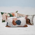 thumbnail image 6 of SUMAX1989 Boho Mid Century Throw Pillow Covers 12x20 inch Set of 4 Linen Abstract Simple Pillowcase -Boho 2, 6 of 12