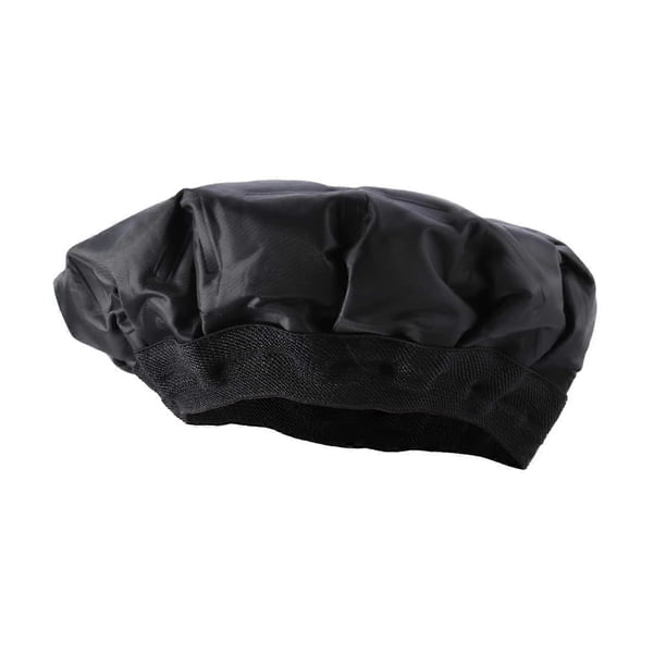 Gorro vaporizador para microondas para terapia de calor de acondicionamiento profundo, tratamiento térmico inalámbrico negro