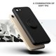 thumbnail image 2 of Funda de color sencillo para iPhone 7/8/7 Plus con soporte de anillo, placa metálica para carga magnética, diseño antigolpes y soporte giratorio de 360 grados., 2 of 5