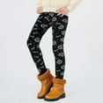 thumbnail image 2 of Girls Thermal Leggings for Cold Weather with Cute Heart Leopard Print Designs Soft Lined Base Layer Tights for Girls Winter Outdoor Activities and Everyday Wear, 2 of 6