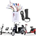thumbnail image 4 of Ensemble de Contrôleur de Vélo Électrique, Ensemble de Contrôleur de Vélo Électrique à Protection Multiple 48V 800W pour Tricycle Électrique de Vélo Électrique, Scooter Électrique, 4 of 8