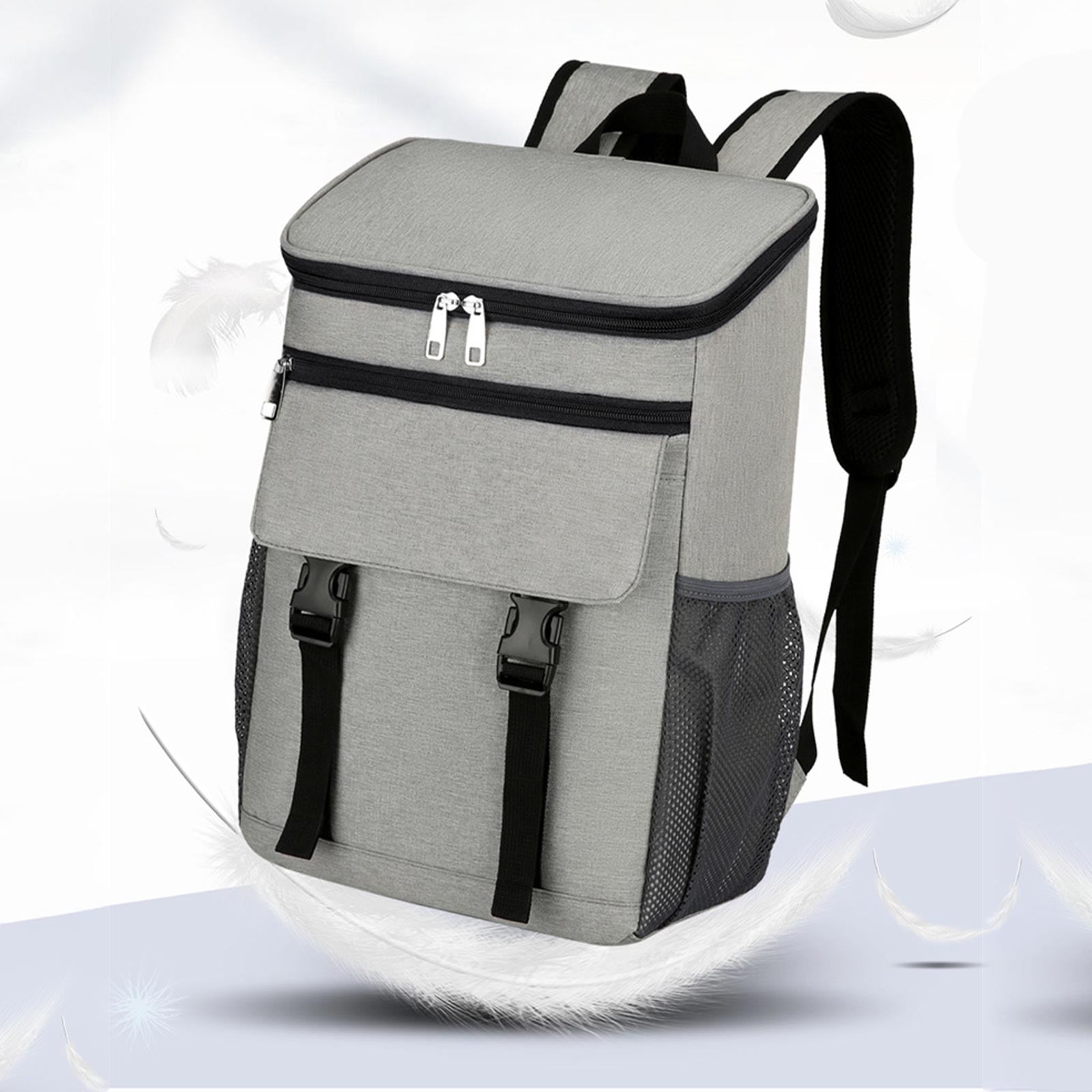 Jubipavy Lunch Bag Cooler Backpack Soft Insulated Leak Proof 30 Cans Insulated Backpack Cooler Portable Picnic Camping Beach Hiking BBQ Lunch Backpack For Men And Women