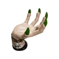 thumbnail image 1 of witspace Halloween Witch Hand Large Snack Bowl Holder Stand Creative Candy Dish, Storage Basket Hand Hold Candys Rack Resin Home Ornament for Halloweens Party Decor (1PCS), 1 of 1