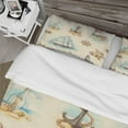 thumbnail image 4 of Designart 'Watch tower, binocular, sail boat' Coastal Duvet Cover Set, 4 of 4