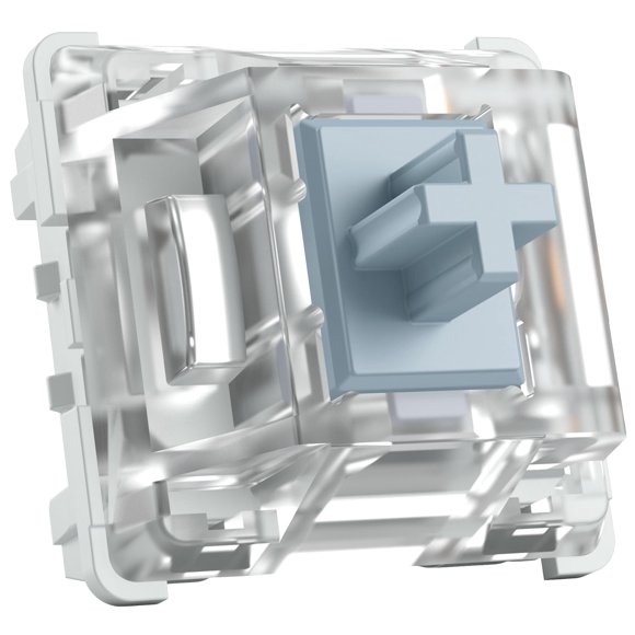 Interruptores mecánicos para teclado Kailh Speed Silver, paquete de 120
