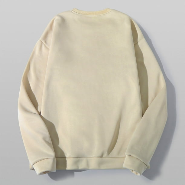 2DXuixsh Mens Oversized Sweatshirt New York Men Women Letter