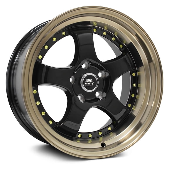 MST MT07 Wheel 18x8.5 (20, 5x114.3, 73.1) Black Single Rim