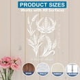 thumbnail image 5 of A4 Size Wheat Grass Stencil 11.7x8.3inch Wheat Stalk Stencil Reusable Painting Template with Paint Brush Botanical Wheat Pattern Template for Painting Wall Home Decor DIY Art Craft DIY, 5 of 8