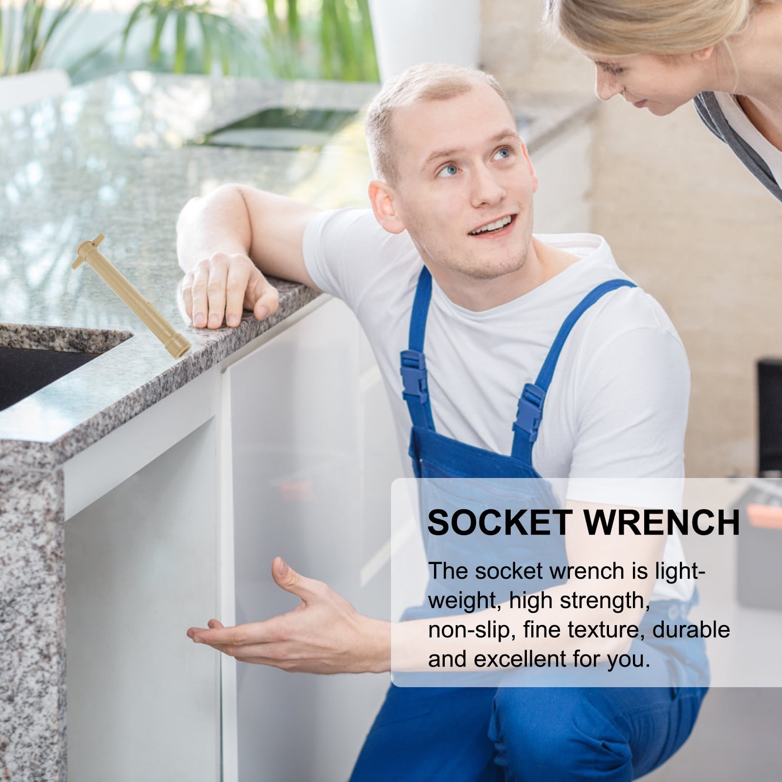 6 Pcs Plastic Wrench Keys for Bathroom Sink Socket Household Water Purifier