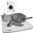 thumbnail image 4 of Alfombrilla rascadora para gatos con forma de póquer Garras abrasivas para gatos que evita daños en los muebles Juguetes para gatos alfombras Pala A Sunnimix Almohadilla para rascar para gatos, 4 of 7